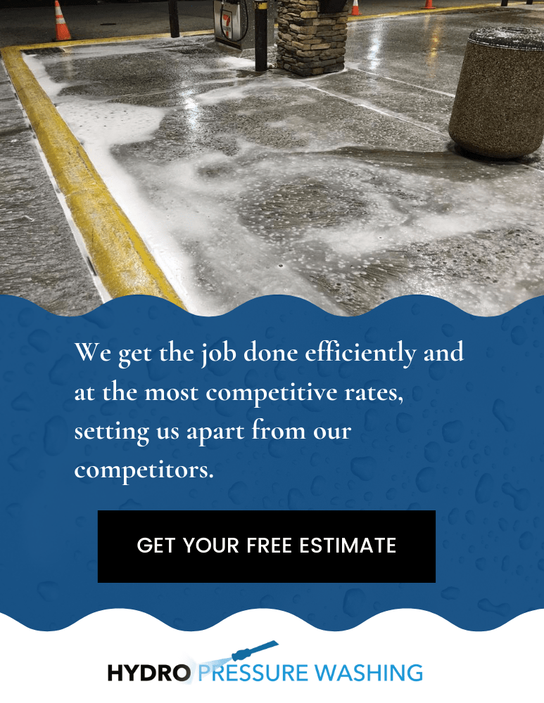 Mobile Concrete Pressure Washing